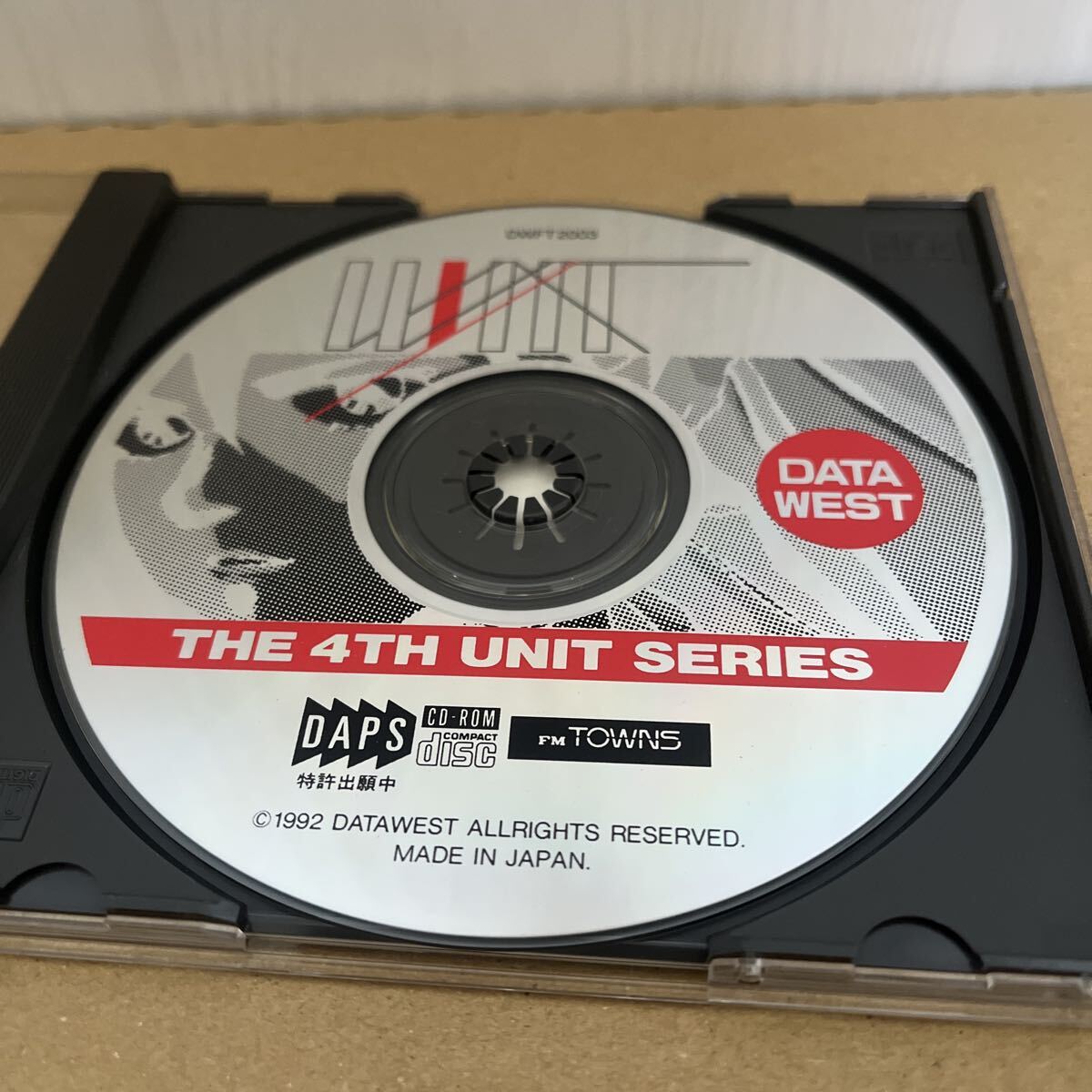 ジャンク品 FMタウンズ「ワイアット」 第4のユニットシリーズ THE 4TH UNIT DATAWEST データウエスト DAPS FM TOWNS FMTOWNS FMT_画像1