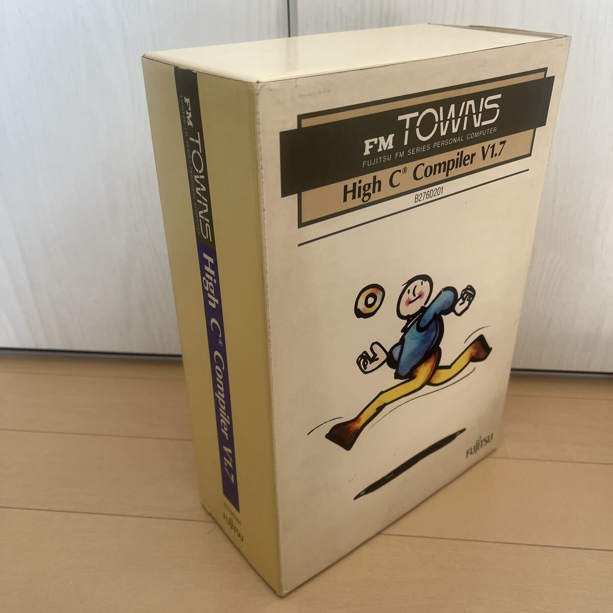 動作確認済み FMタウンズ 「FMTOWNS High C Compiler V1.7 一式」箱・取説あり FD FM TOWNS 富士通 FMTOWNS High-C FMT タウンズ 開発言語_画像5