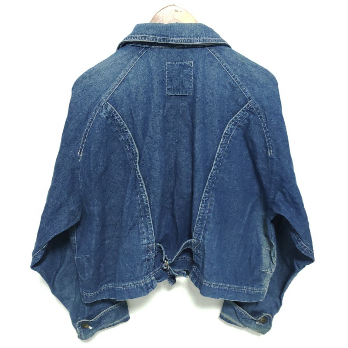 (^w^)b 35° FEDERATION フェデレーション 80s 90s ビンテージ 長袖 デニム ジャケット Gジャン ジャンパー アウター アメカジ 紺 O16134DD_画像2