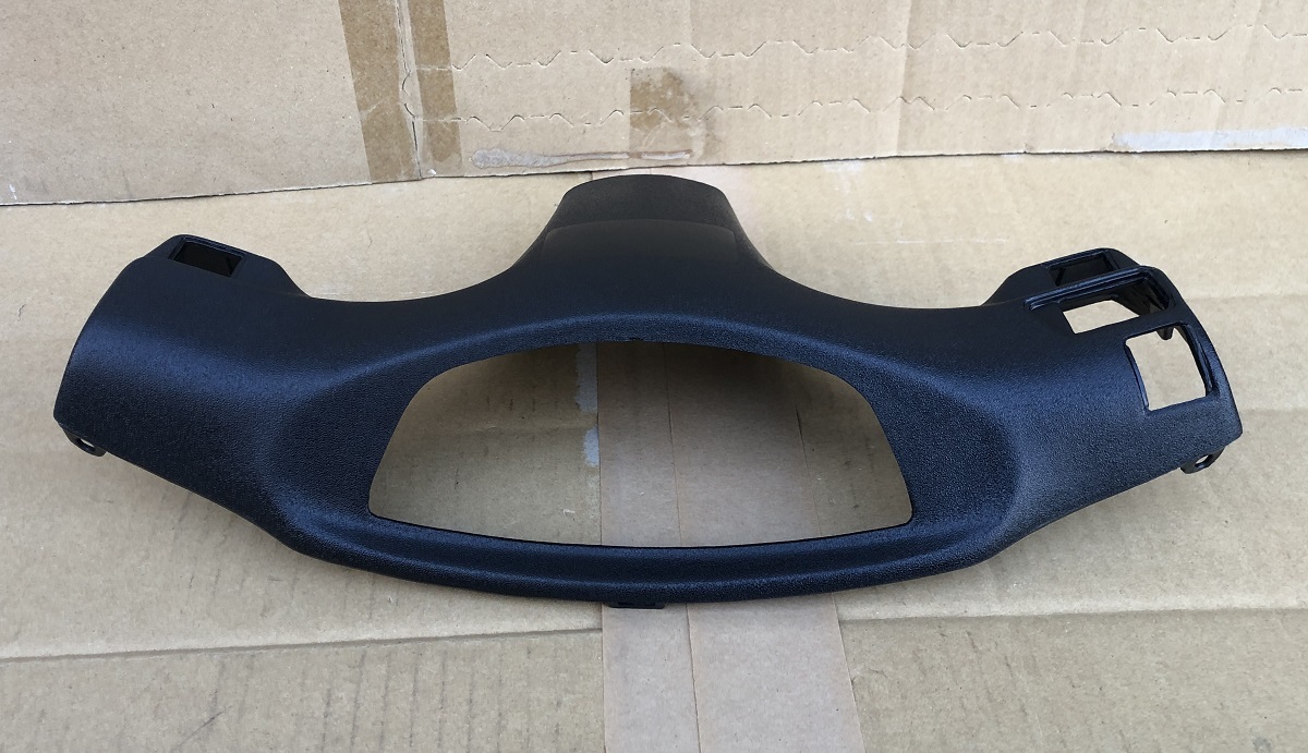 未使用 社外 外装 ライブディオ ライブディオZX AF34 AF35　メーターカバー　黒 LiveDioZX 補修外装 長期保管品 ハンドルリヤカバー①_画像5