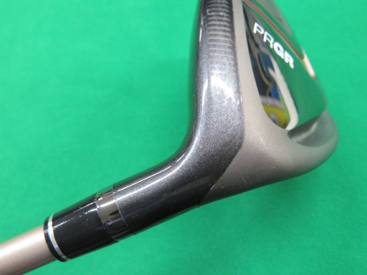 1円 スタート【中古】 PRGR　プロギア　2023　LS　レディース　ユーティリティ　4UT （22°） 【L／M-30】 スピーダーNX for PRGR　HC無し_画像8
