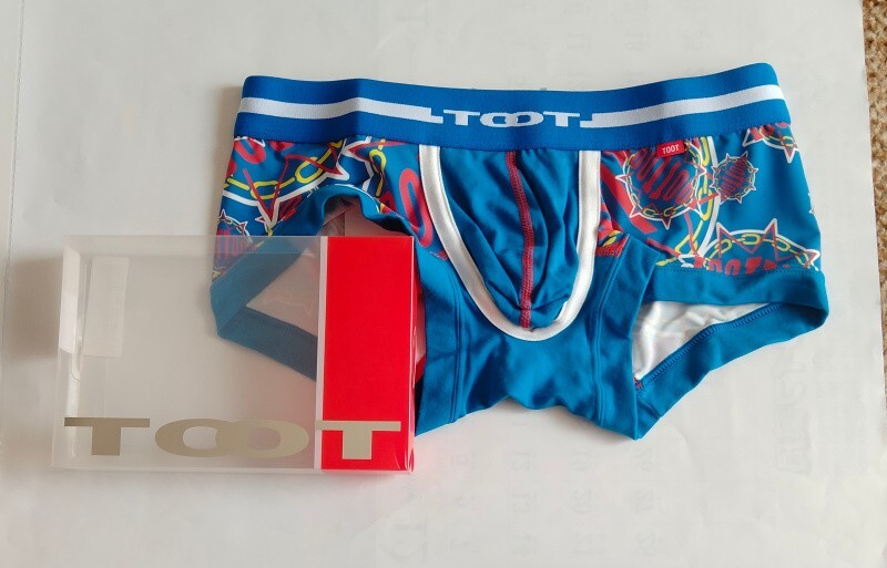 TOOT チョップスター nano ボクサーパンツ　ブルー　メンズM_画像1