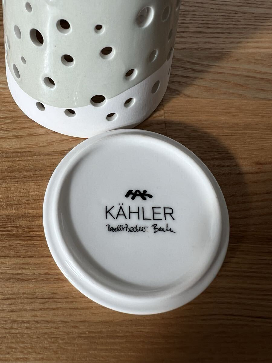 ケーラー【KAHLER】ノビリ　ティーライトホルダー　クリスマスツリー/オマジオ　オーナメントセット_画像3