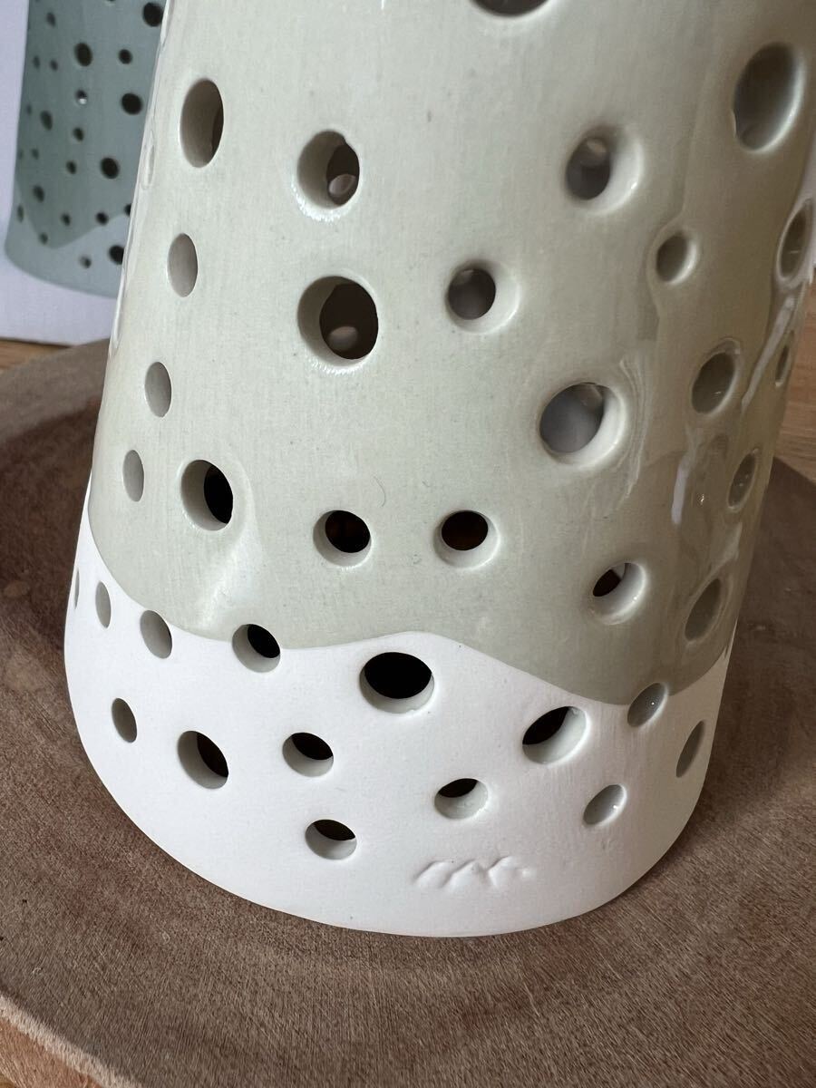 ケーラー【KAHLER】ノビリ　ティーライトホルダー　クリスマスツリー/オマジオ　オーナメントセット_画像4