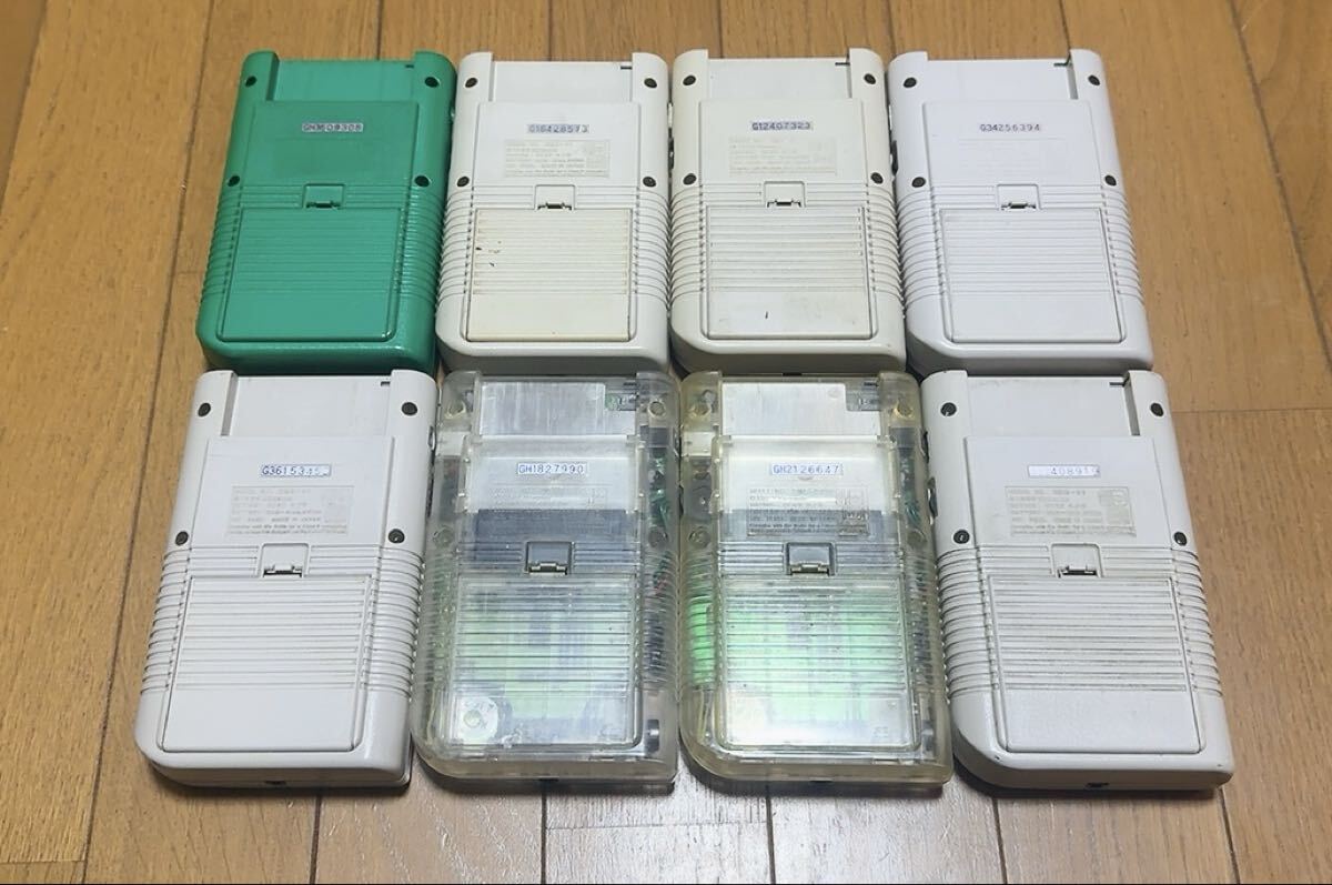 GB 本体 8台 動作確認済み ゲームボーイ セット まとめて Nintendo console 初代 DMG-01_画像2