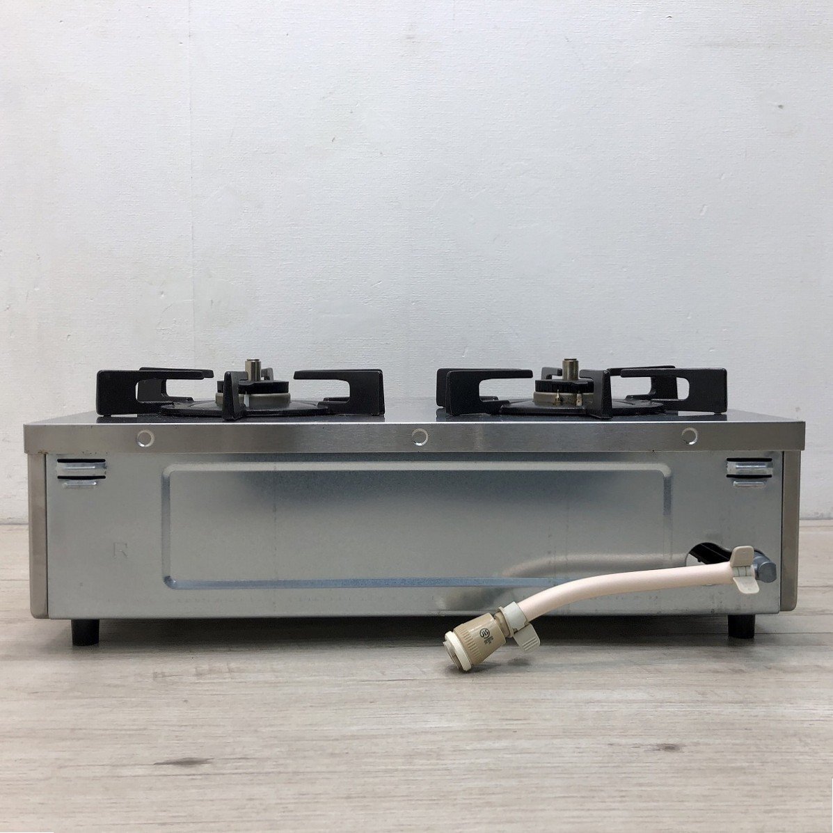 都市ガス用▼Rinnai リンナイ Vamo（バーモ）家庭用 強火力ガステーブル ET21-2STSY-S ガスコンロ ステンレス 高火力 2023年製 名古屋_画像8