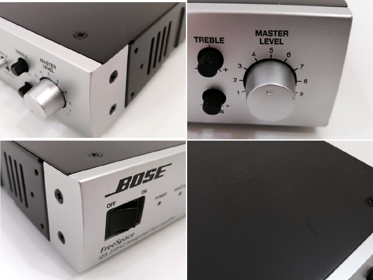 現状品 通電確認済み■BOSE 一体型ゾーンアンプ FreeSpace IZA 250-LZ コンパクトミキサー 店舗 音響 ボーズ ロー・インピーダンス③_画像9