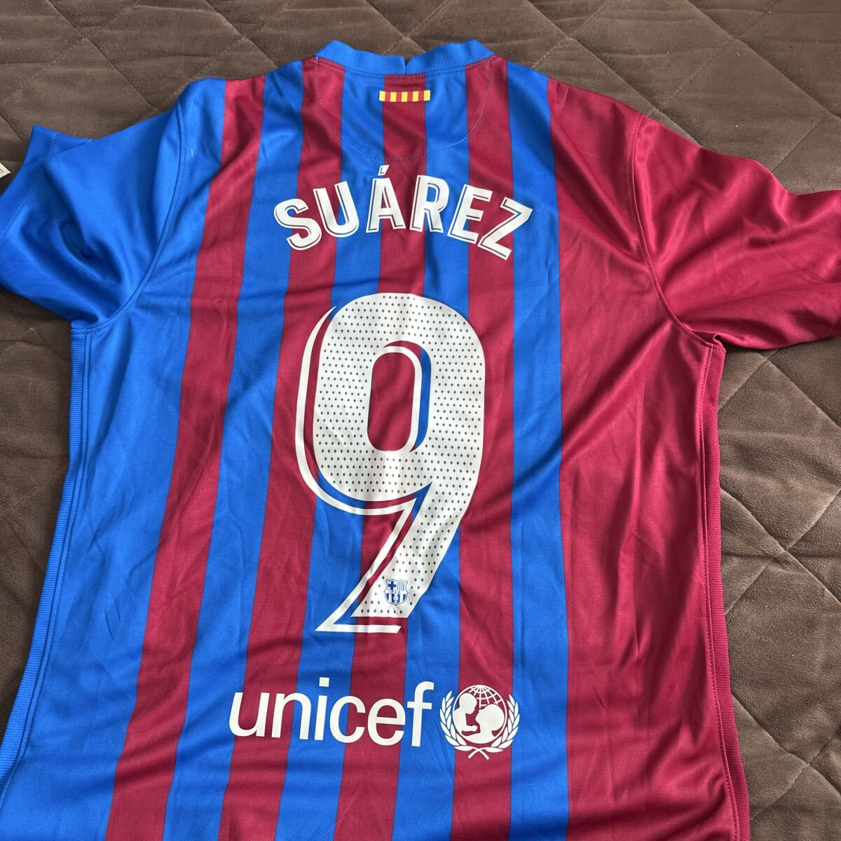 スアレス　ユニフォーム バルセロナ　サイン_画像1