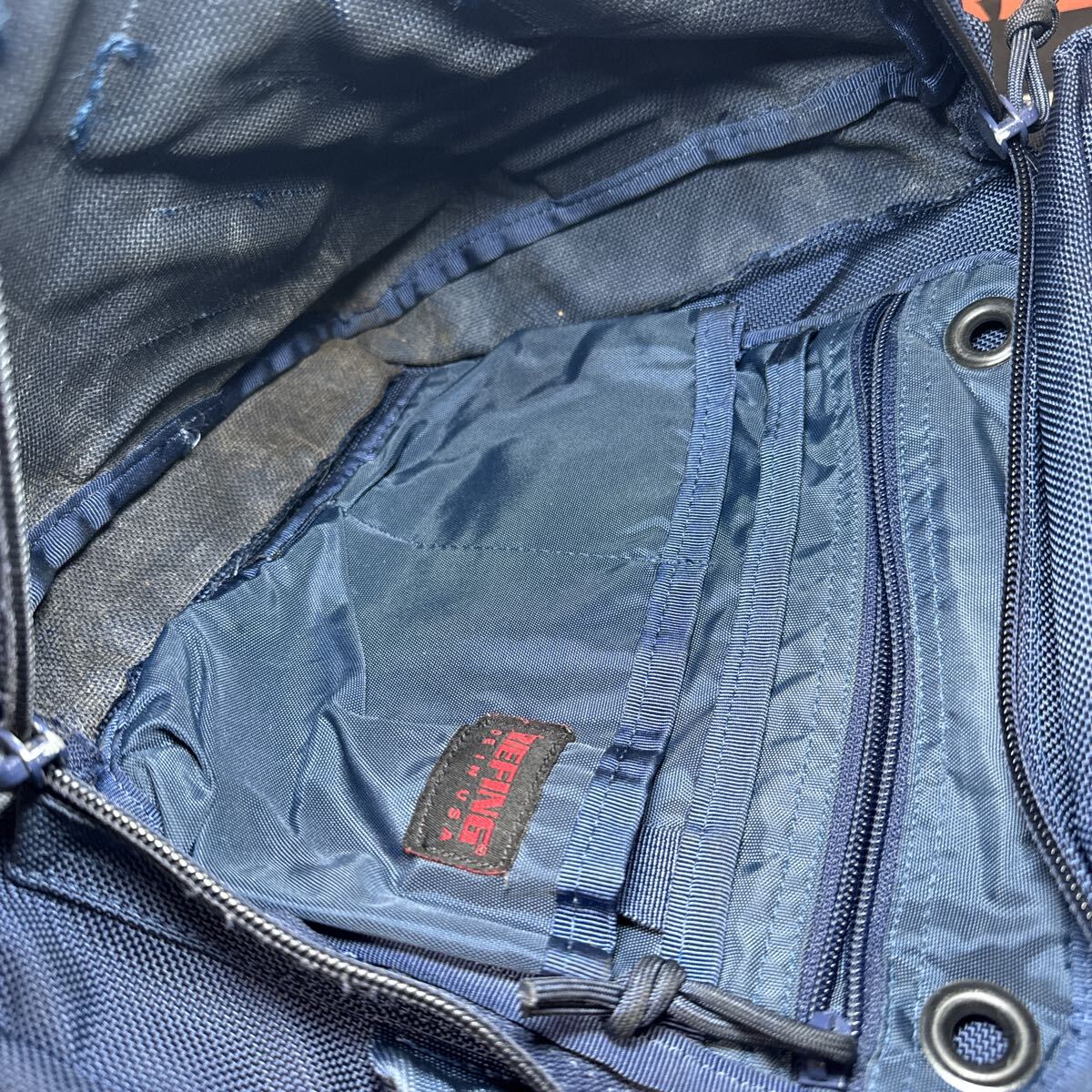 47 ブリーフィング BRIEFING BEAMS ネイビー ビジネスバッグ 3WAY PLUS リュック_画像9