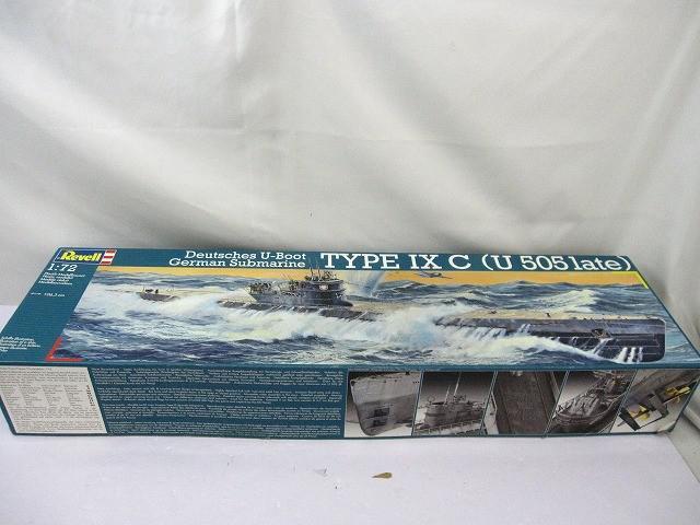[ продажа комплектом не собран ] пластиковая модель Германия Revell Германия . вода .TYPE IX C U505 late 1/72