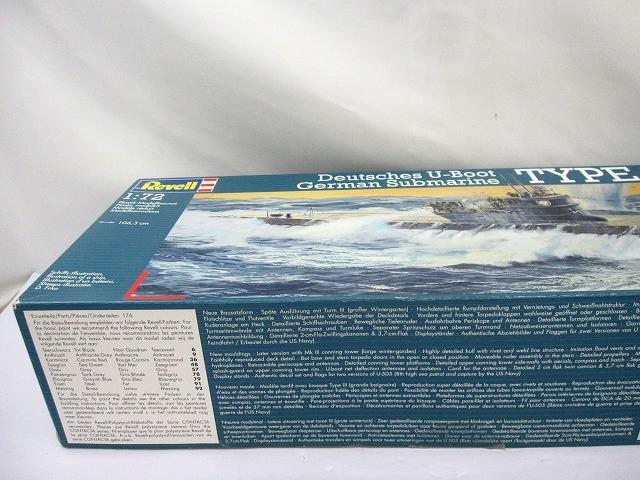 [ продажа комплектом не собран ] пластиковая модель Германия Revell Германия . вода .TYPE IX C U505 late 1/72