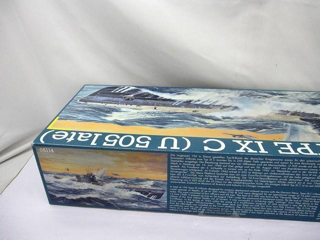 [ продажа комплектом не собран ] пластиковая модель Германия Revell Германия . вода .TYPE IX C U505 late 1/72