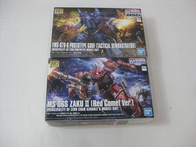  не собран пластиковая модель Mobile Suit Gundam THE ORIGIN MSD HG YMS-07B-0 1/144 др. 2 пункт товары комплект 