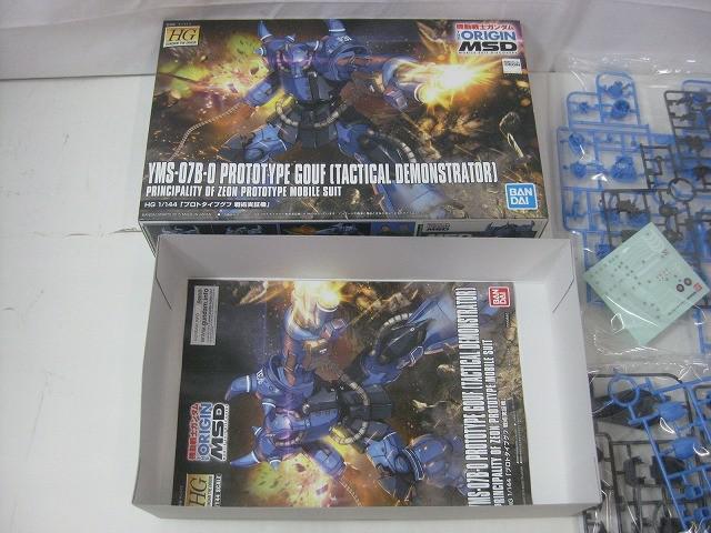  не собран пластиковая модель Mobile Suit Gundam THE ORIGIN MSD HG YMS-07B-0 1/144 др. 2 пункт товары комплект 