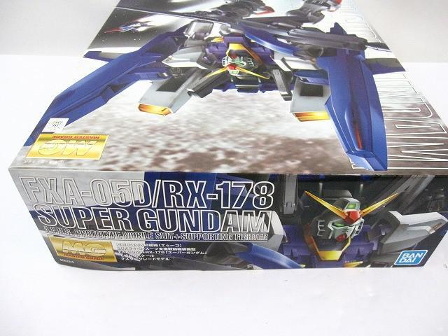 [ продажа комплектом не собран ] пластиковая модель Mobile Suit Gundam MG 1/100 FXA-05D+RX-178 super Gundam 