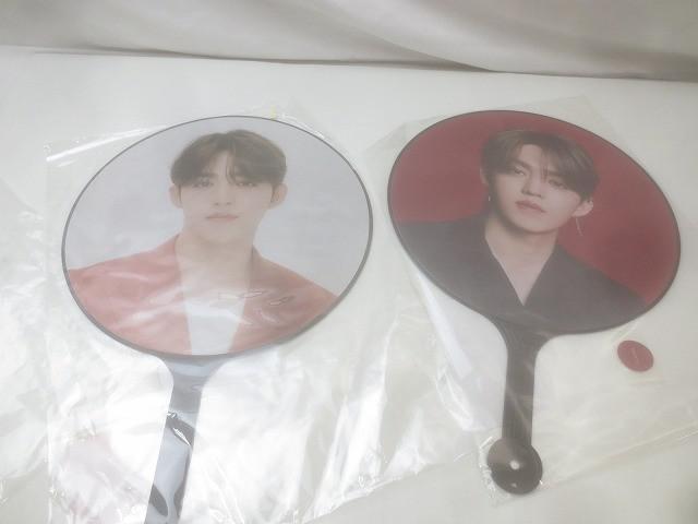  хорошая вещь ..SEVENTEENeskps только BE THE SUN POWER OF LOVE веер "uchiwa" товары комплект 