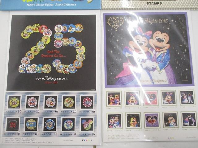  не использовался марка Disney Mickey minnie Stitch 80 иен ×30 листов 52 иен ×10 листов 2920 иен минут товары комплект 