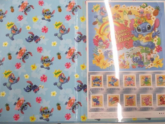  не использовался марка Disney Mickey minnie Stitch 80 иен ×30 листов 52 иен ×10 листов 2920 иен минут товары комплект 