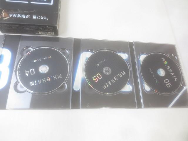 中古品 SMAP 木村拓哉 TBS DVD-BOX MR.BRAIN 6枚組_画像5
