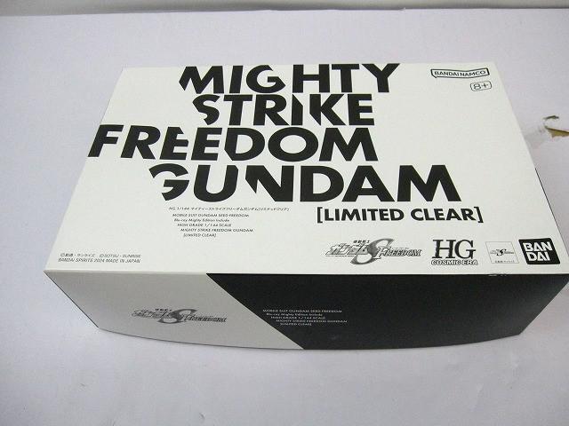  не собран пластиковая модель HG 1/144 mighty - Strike freedom Gundam ограниченный прозрачный Mobile Suit Gundam SEED FREED