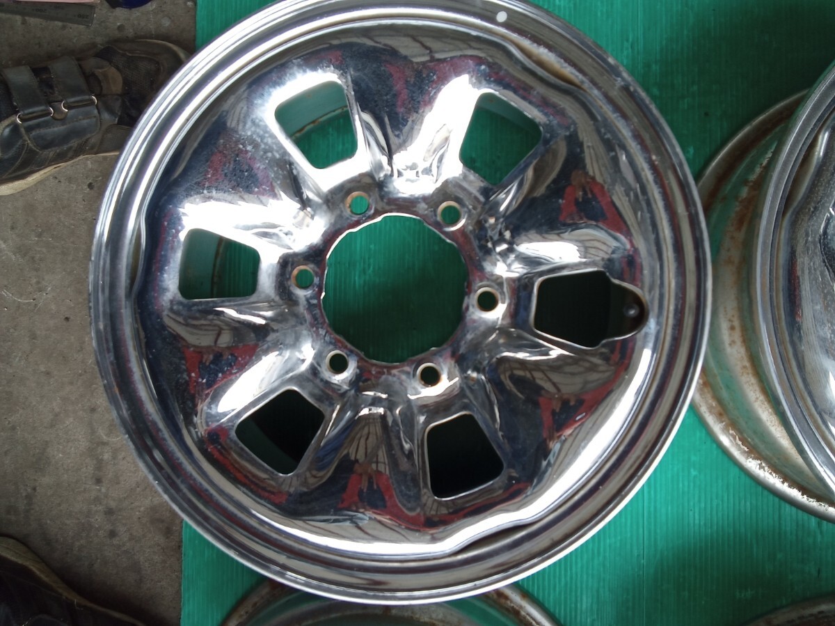 トヨタ　　15x6.5J PCD 139.7 メッキ_画像4