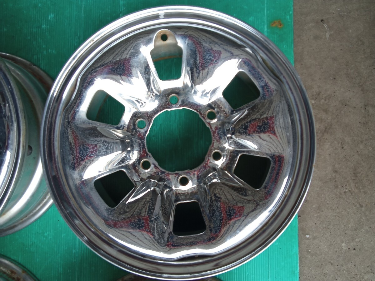 トヨタ　　15x6.5J PCD 139.7 メッキ_画像5