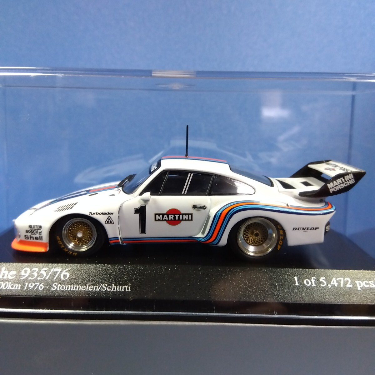 1/43　Porsche 935/76　ADAC 1000km 1976　MARTINI RACING 1号車　ミニチャンプス製　美品_画像3