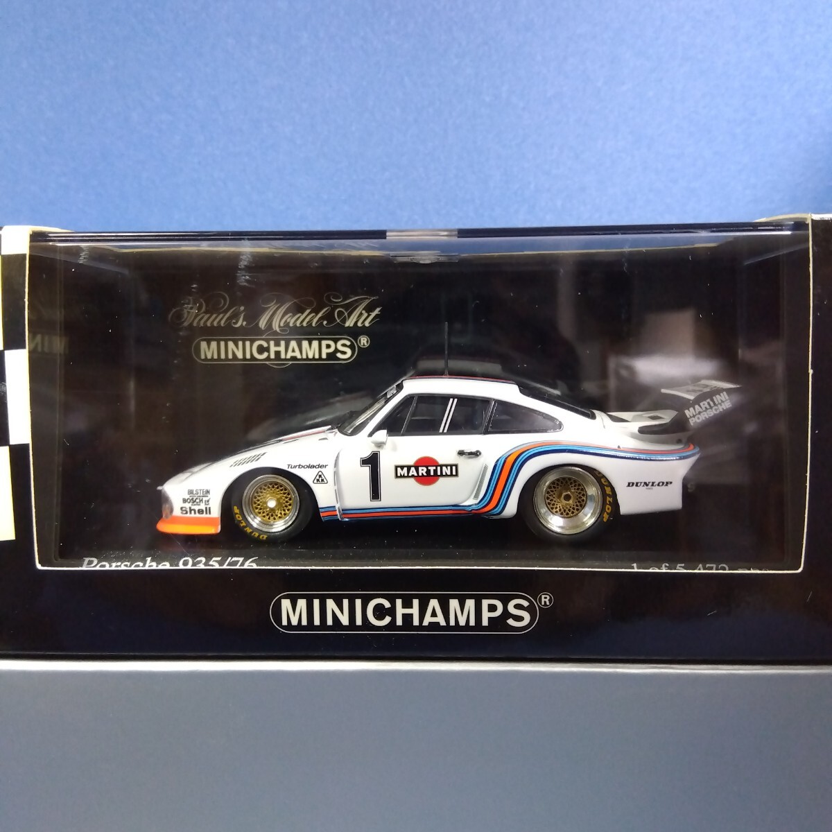 1/43　Porsche 935/76　ADAC 1000km 1976　MARTINI RACING 1号車　ミニチャンプス製　美品_画像7