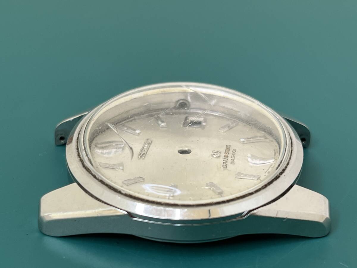 【M85】SEIKO GRAND SEIKO GS 5722-9991 文字盤 ケース 部品 パーツ 材料として_画像3