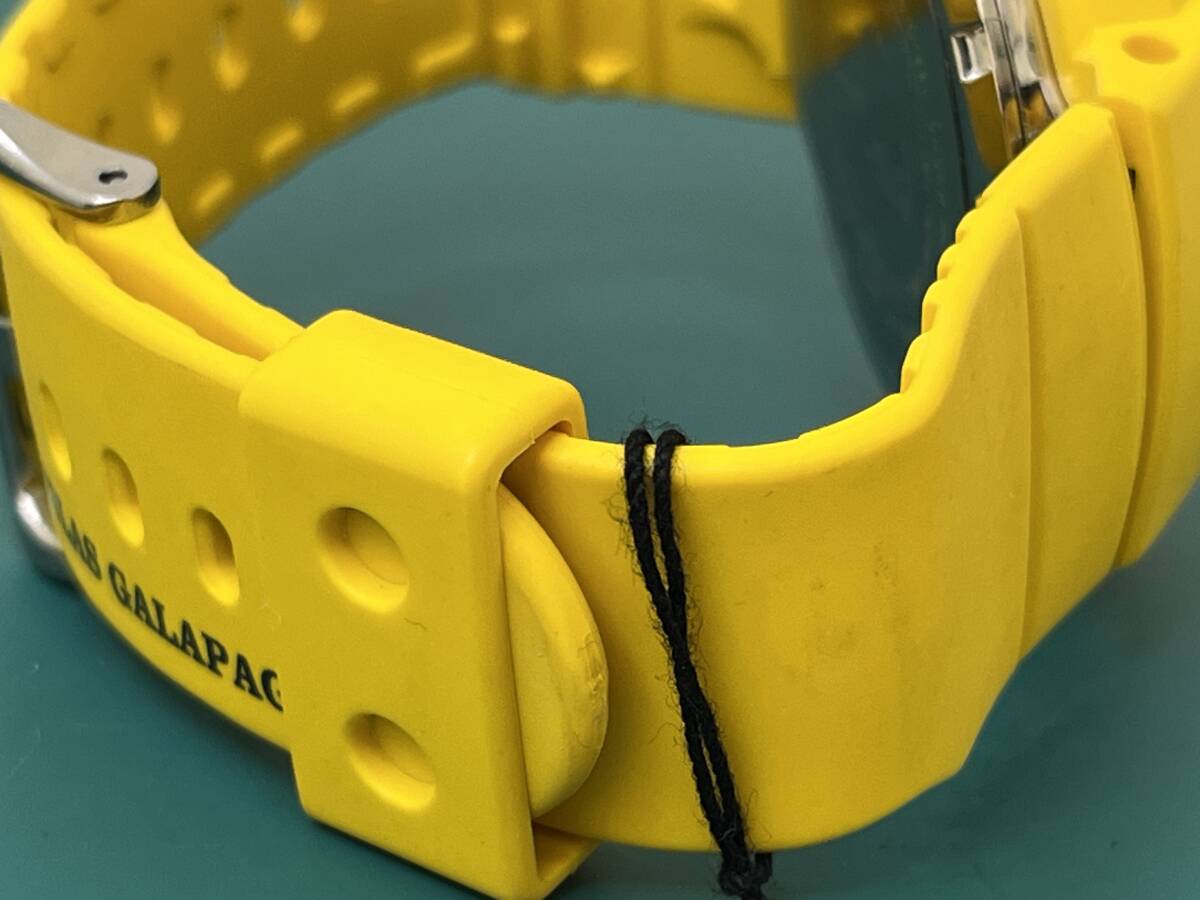 【M86】未使用品 保管品 CASIO AW-500D-9E2T イエロー 動作品 腕時計_画像9