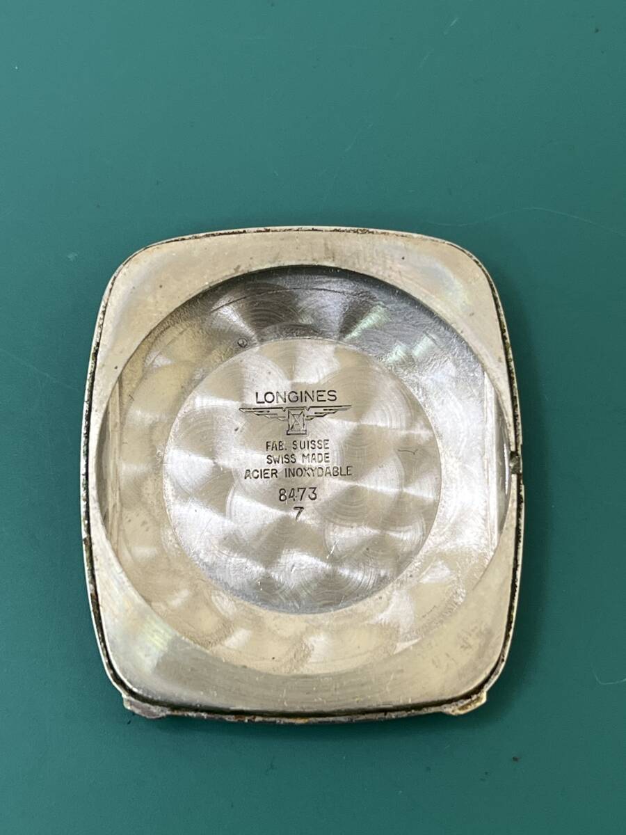 【M81】LONGINES FLAGSHIP AT cal.6651 SSケース 稼働 メンズ時計 中古時計 _画像8