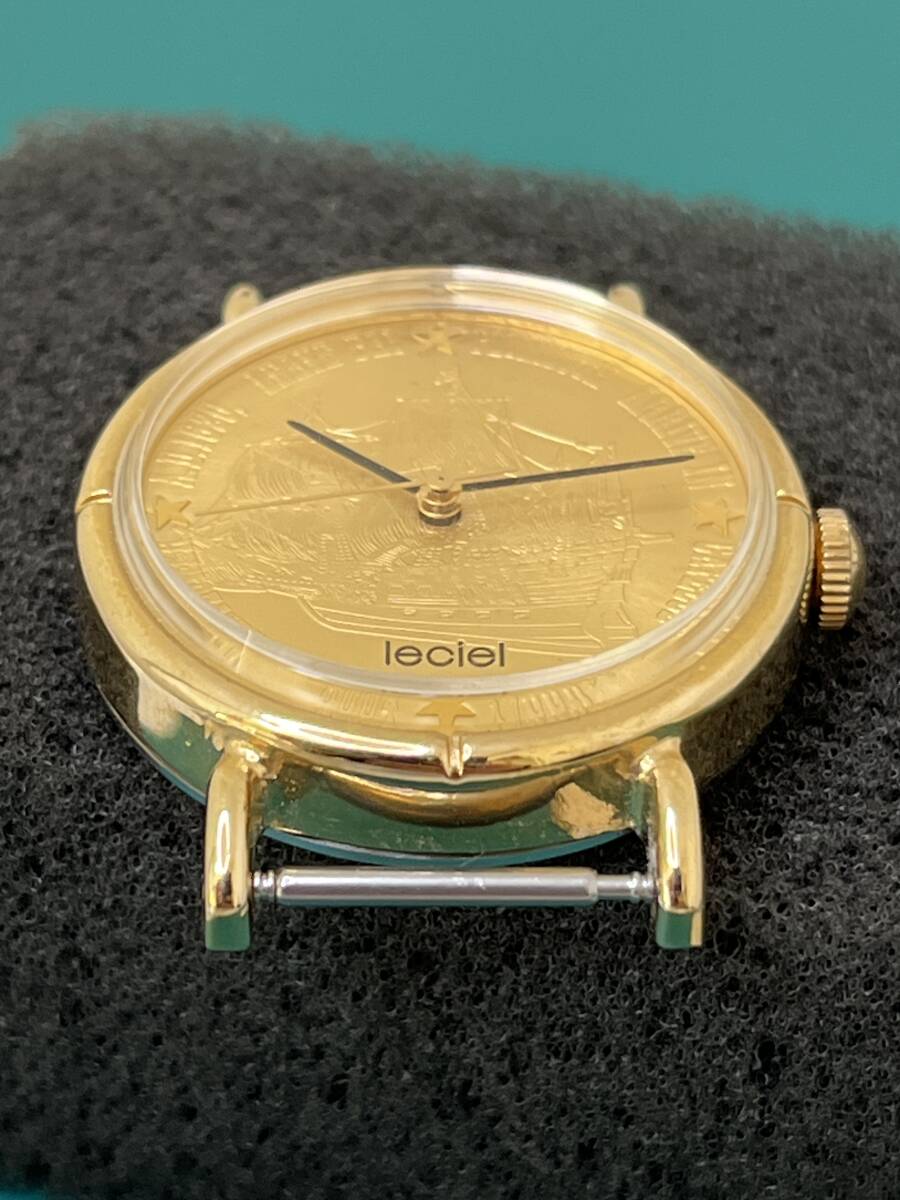 【M87】未使用品 保管品 SEIKO LECIEL ルシエル 8004-0080 手巻き 男女兼用 稼働品 保管品 タグ付き_画像9