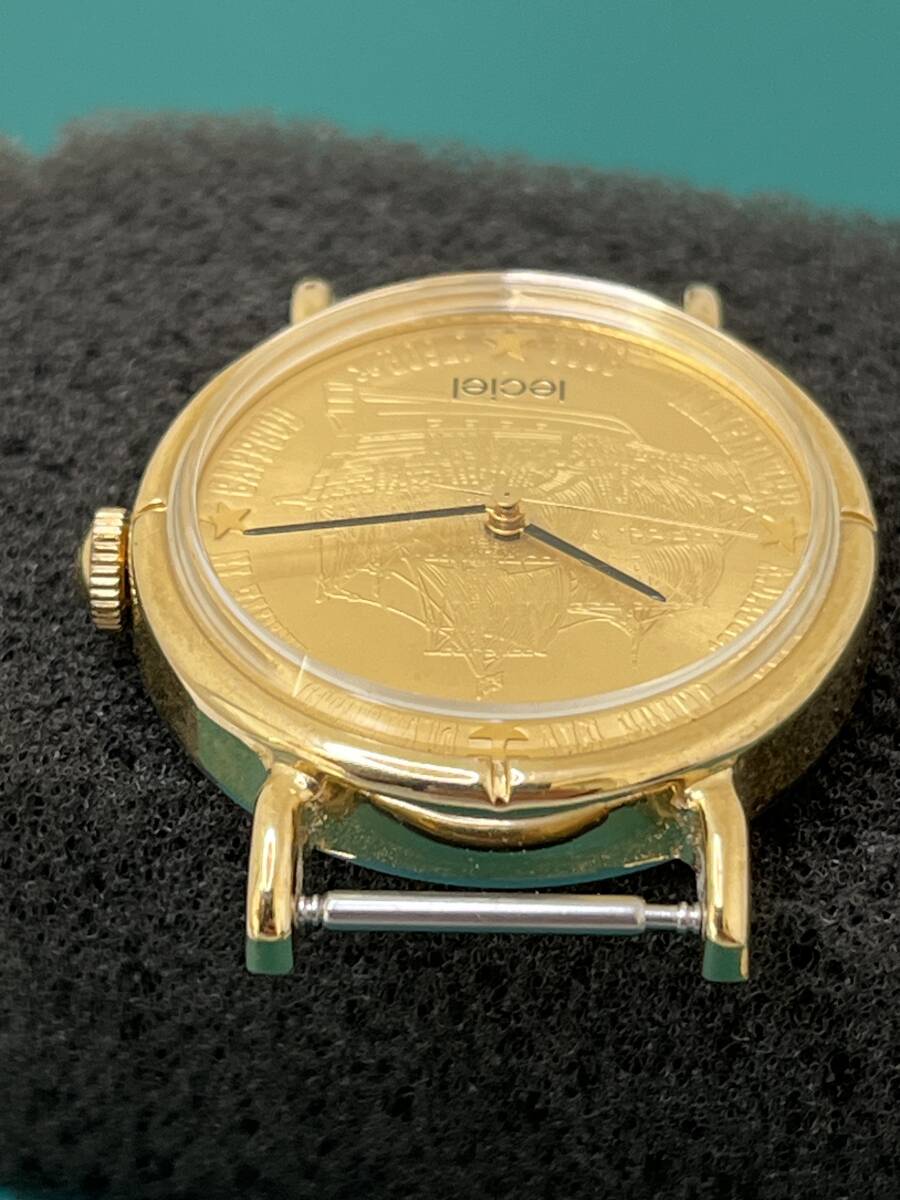 【M87】未使用品 保管品 SEIKO LECIEL ルシエル 8004-0080 手巻き 男女兼用 稼働品 保管品 タグ付き_画像10