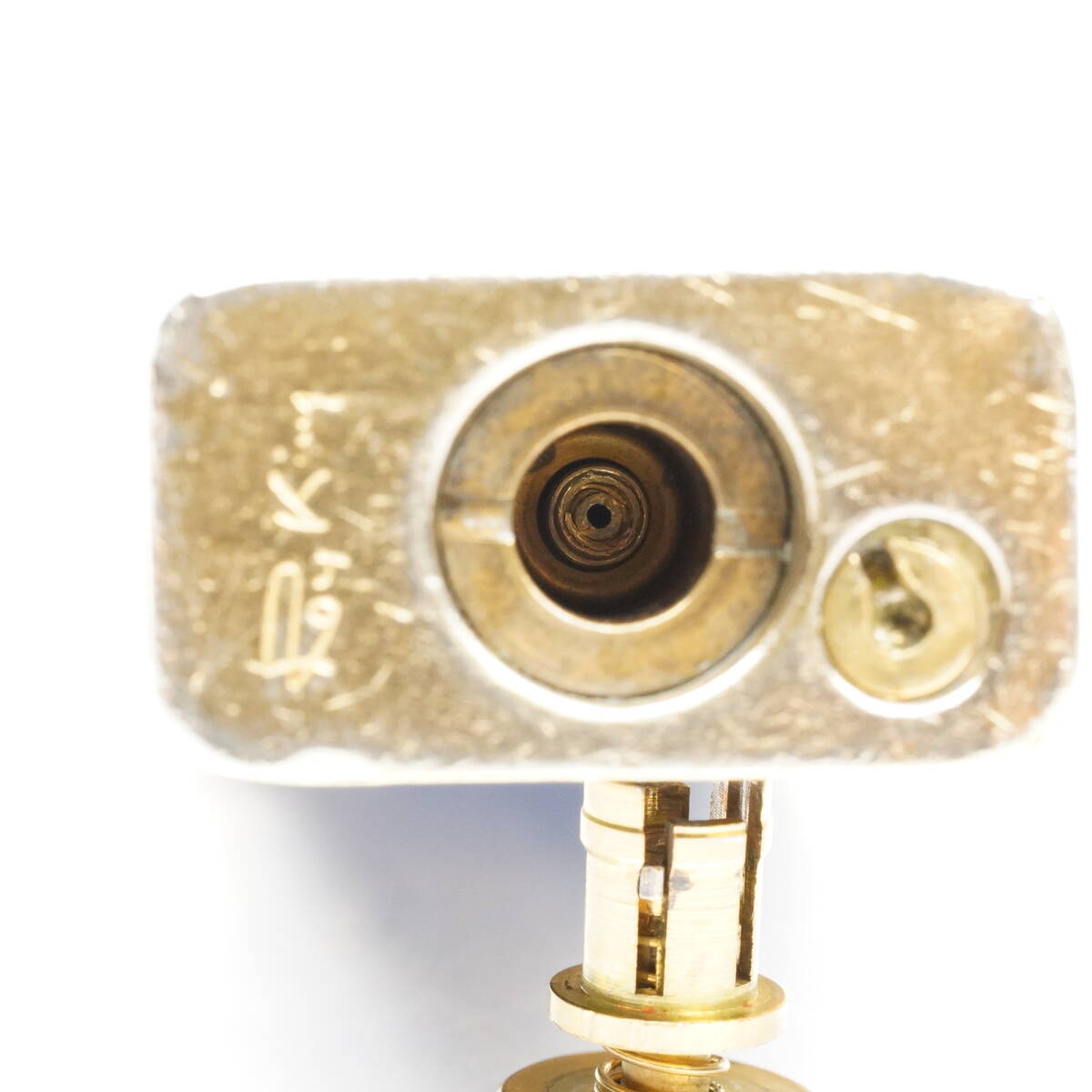 Dunhill ダンヒル ガスライター ローラガス ゴールド ブラックラッカー 着火OK 希少品 稼働品 美品 ロイキング 029_画像10