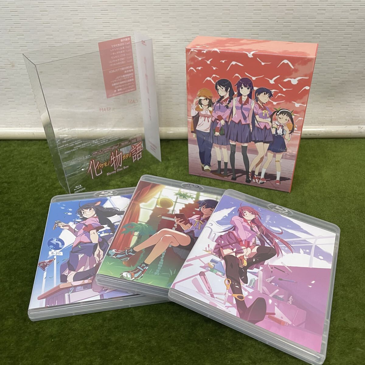 ★☆アニメ Blu-ray/ブルーレイ 物語シリーズ Blue-ray Disc BOX/完全生産限定版 など 化物語/偽物語/終物語/続・終物語 など 巻抜けあり_画像2