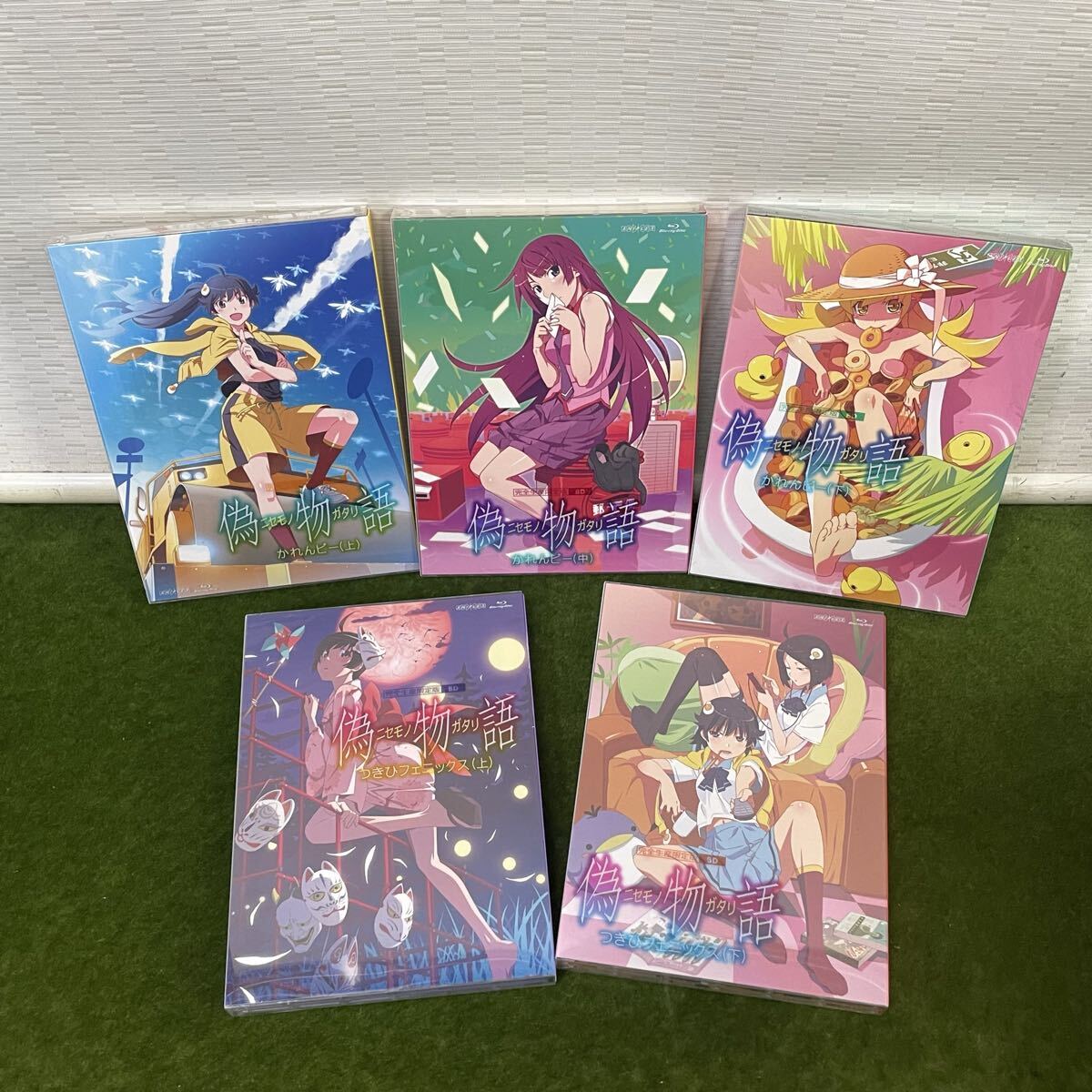 ★☆アニメ Blu-ray/ブルーレイ 物語シリーズ Blue-ray Disc BOX/完全生産限定版 など 化物語/偽物語/終物語/続・終物語 など 巻抜けあり_画像3