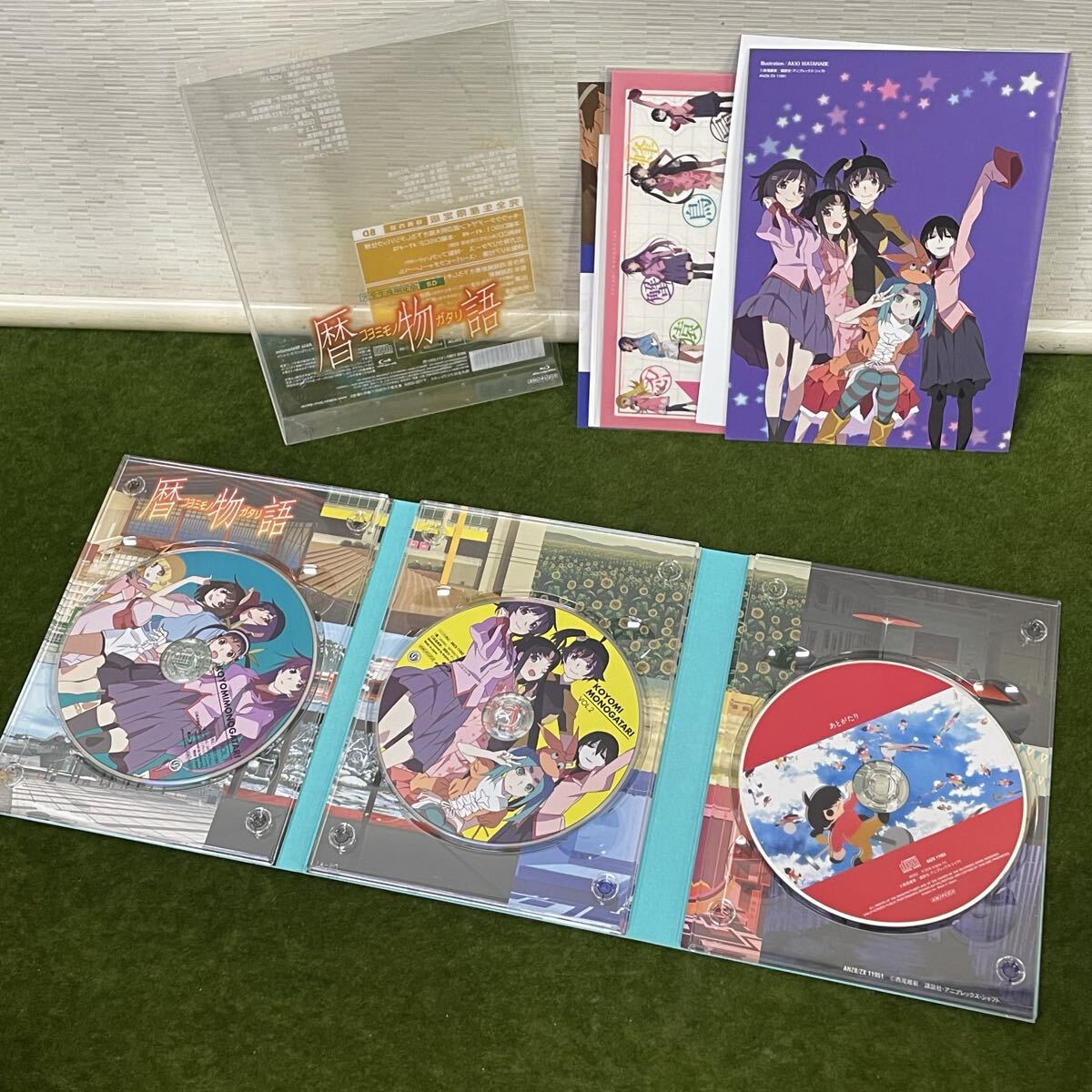 ★☆アニメ Blu-ray/ブルーレイ 物語シリーズ Blue-ray Disc BOX/完全生産限定版 など 化物語/偽物語/終物語/続・終物語 など 巻抜けあり_画像6