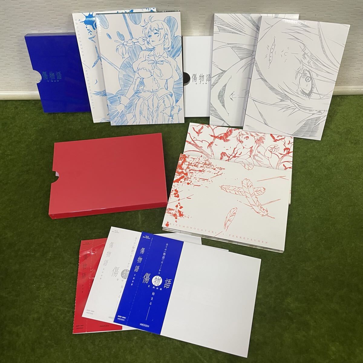 ★☆アニメ Blu-ray/ブルーレイ 物語シリーズ Blue-ray Disc BOX/完全生産限定版 など 化物語/偽物語/終物語/続・終物語 など 巻抜けあり_画像10