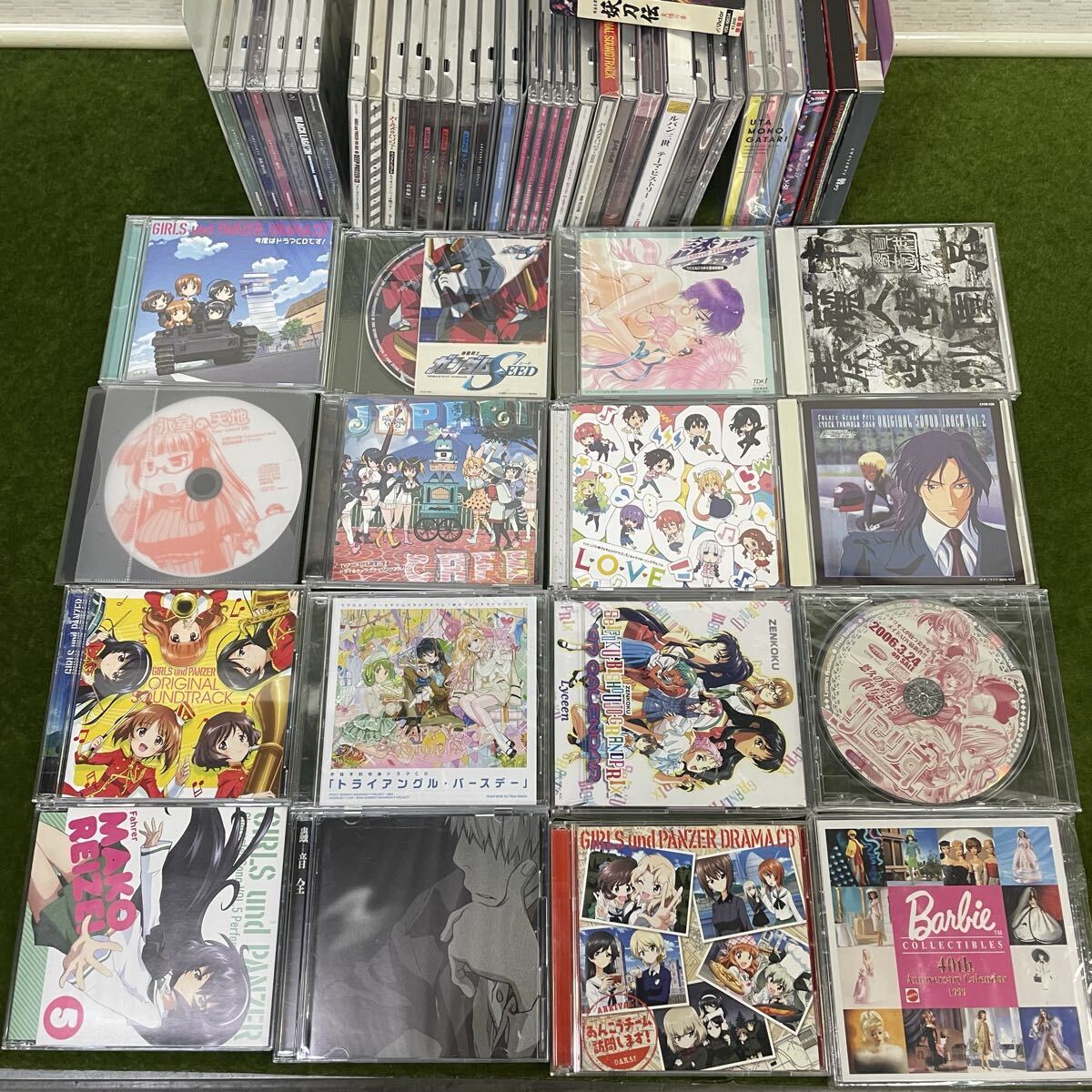 ★☆アニメ/アニメCD 大量まとめ アニメミュージック/アニメソング/ドラマCD など UTAMONOGATARI/ガールズ&パンツァー/カバネリ など_画像3