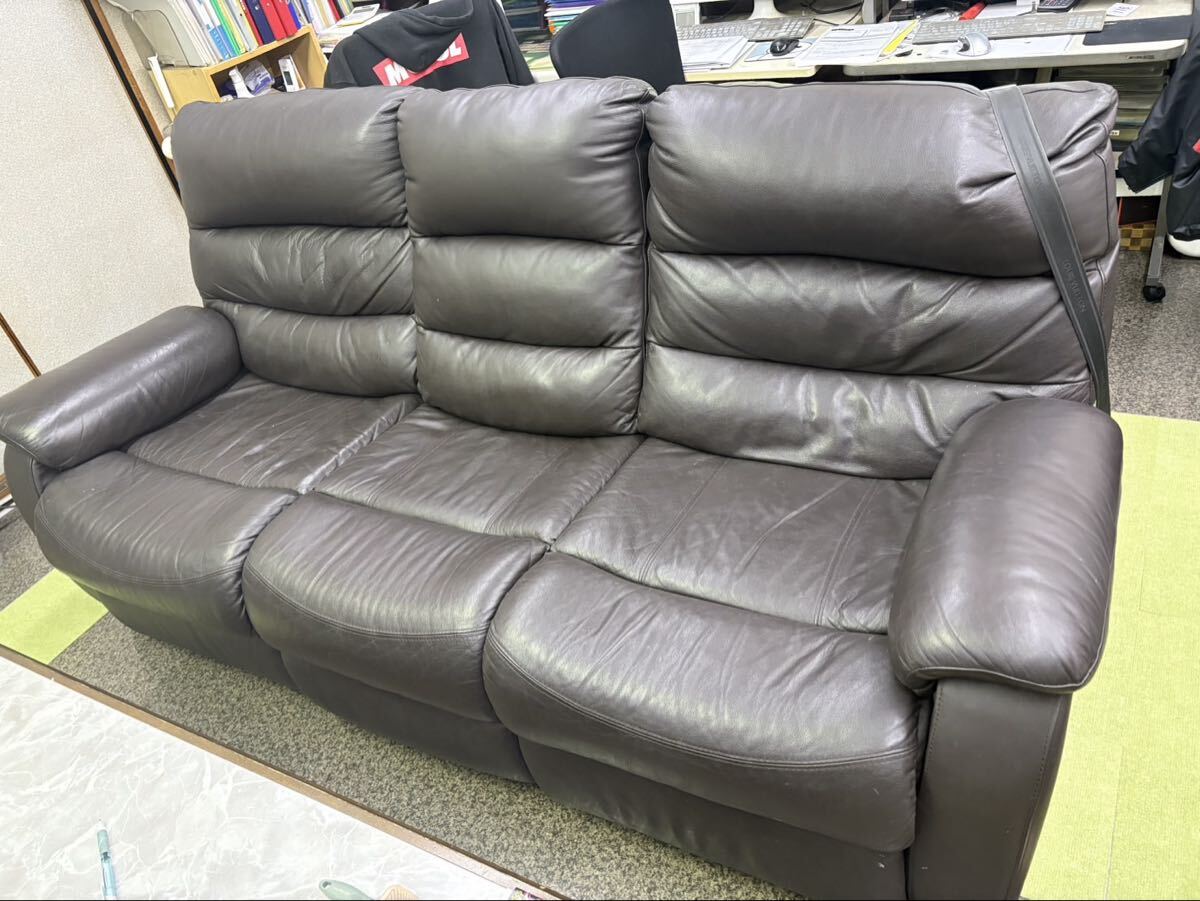  прямой . доставка ограничение!nitoli электрический раскладной диван NITORI Kyoto 