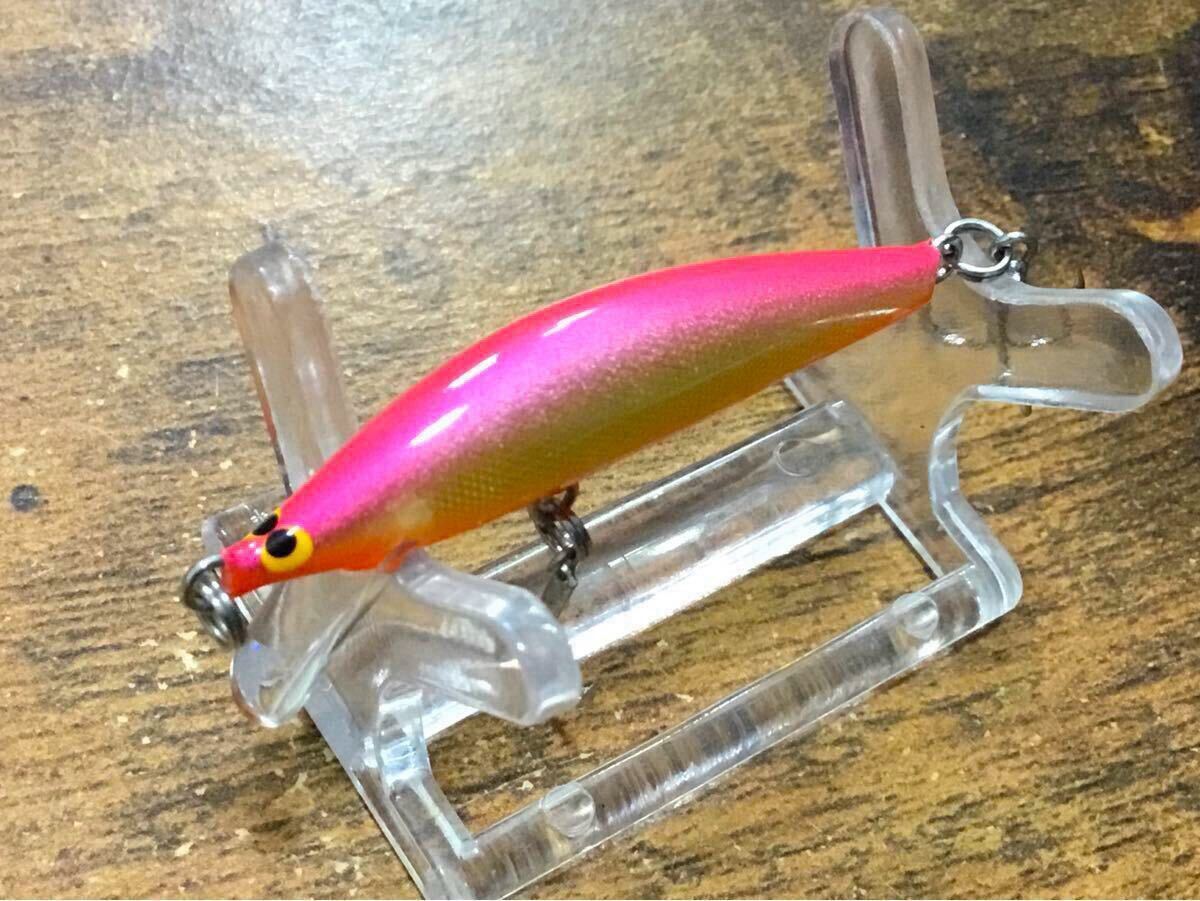 BALSA50/Brownny/約50㎜・約2g/ピンク/未使用美品/バルサ50/ブラウニー/(エリア/トラウト/ザウルス/タックルハウス)_画像2