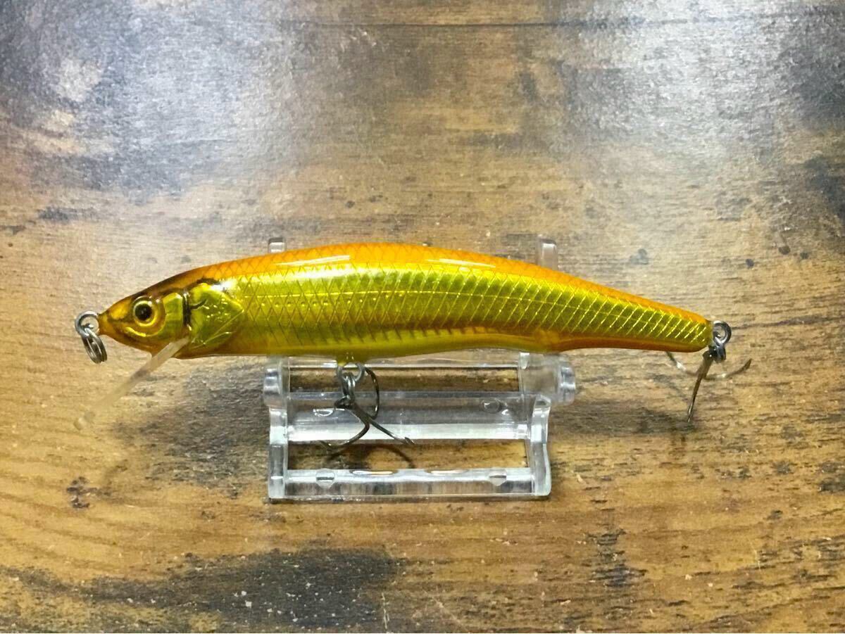 WOOD-BAIT/ハンドメイドミノー/約90㎜・約8g/未使用美品/ウッドベイト/(トラウト/遠藤龍美/アーキテクト/ハンクル)_画像1