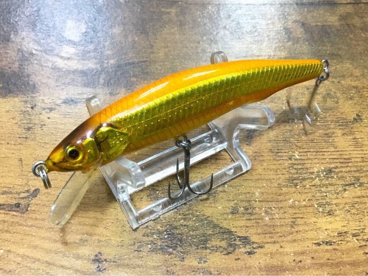 WOOD-BAIT/ハンドメイドミノー/約90㎜・約8g/未使用美品/ウッドベイト/(トラウト/遠藤龍美/アーキテクト/ハンクル)_画像4