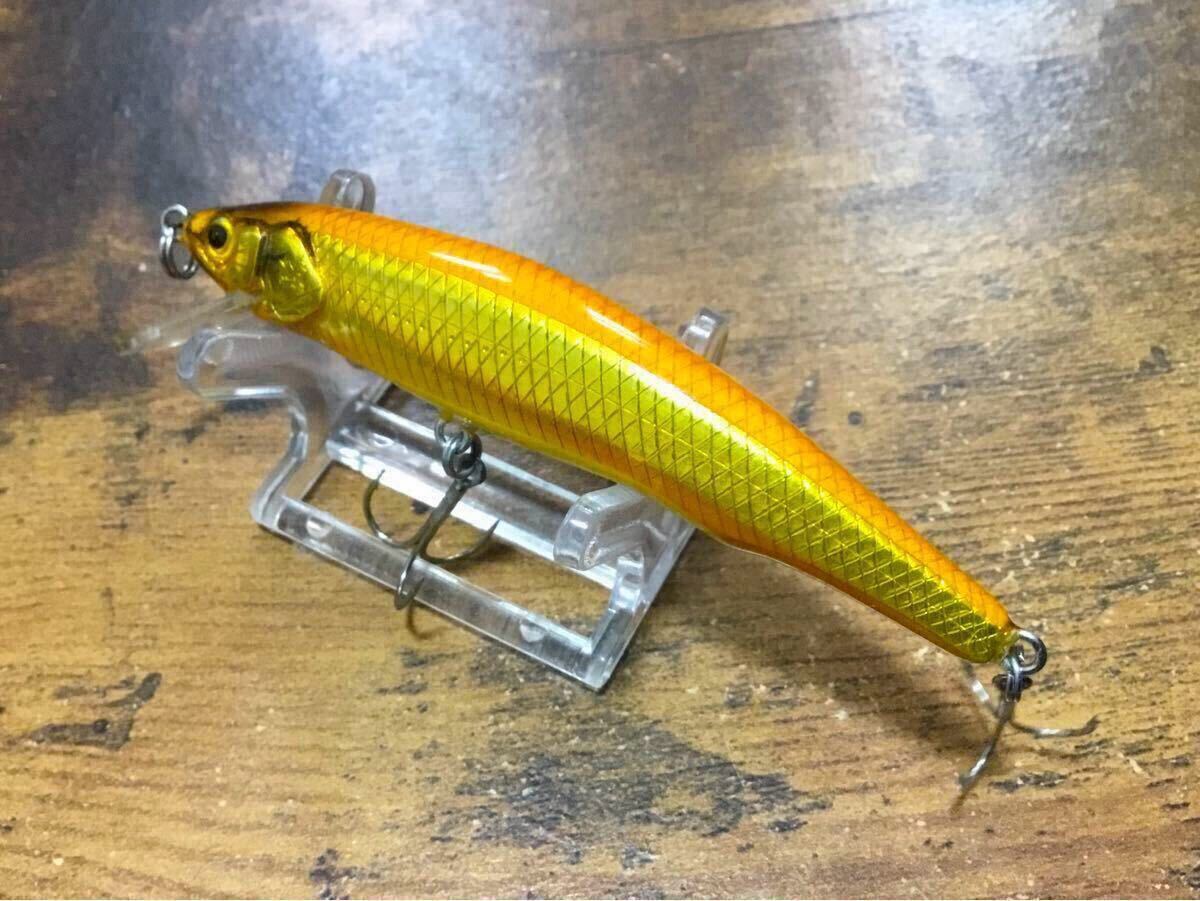 WOOD-BAIT/ハンドメイドミノー/約90㎜・約8g/未使用美品/ウッドベイト/(トラウト/遠藤龍美/アーキテクト/ハンクル)_画像5