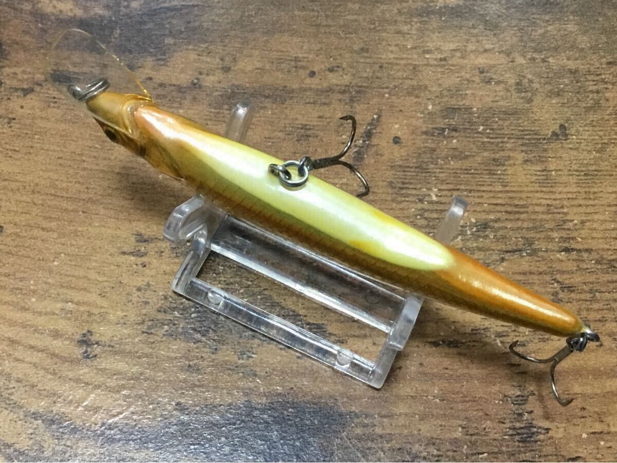 WOOD-BAIT/ハンドメイドミノー/約90㎜・約8g/未使用美品/ウッドベイト/(トラウト/遠藤龍美/アーキテクト/ハンクル)_画像9