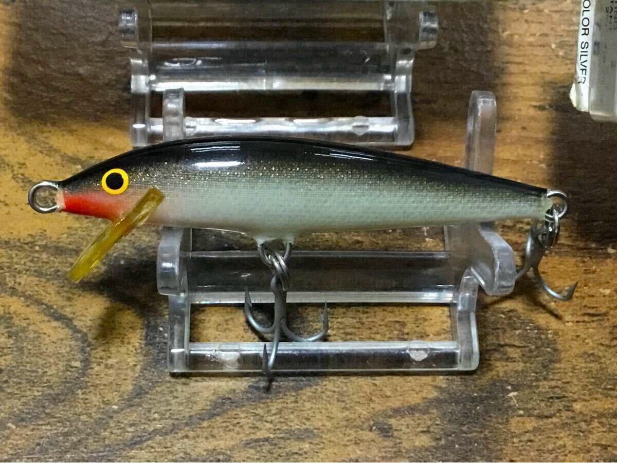 OLD/RAPALA/F7/FINLAND他/約65㎜・約4g/箱付き含む・美品3点セット/オールド/ラパラ/フローティング/フィンランド/(エリア/トラウト)_画像4