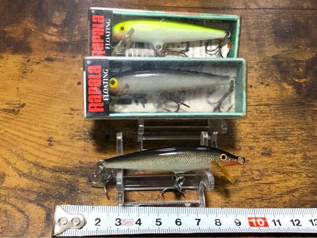 OLD/RAPALA/F7/FINLAND他/約65㎜・約4g/箱付き含む・美品3点セット/オールド/ラパラ/フローティング/フィンランド/(エリア/トラウト)_画像6