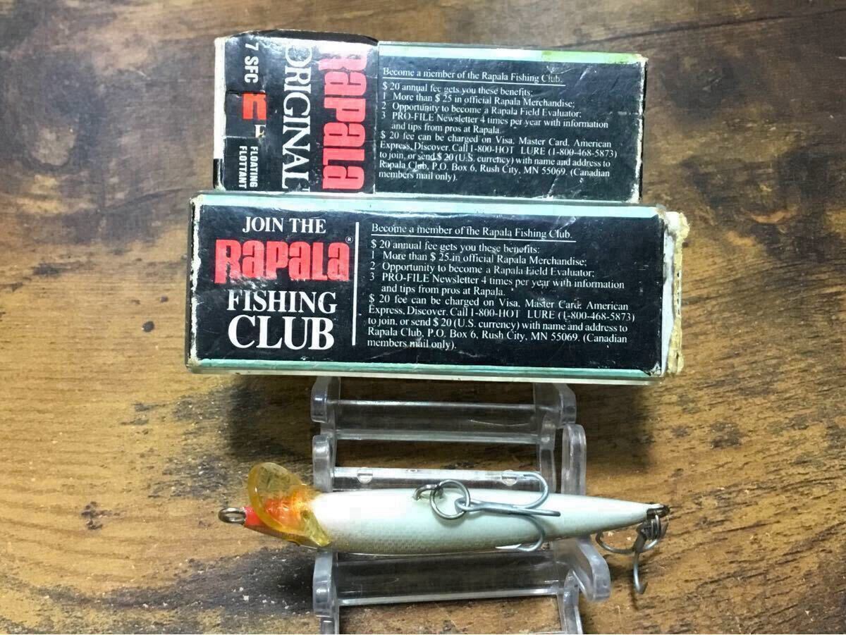 OLD/RAPALA/F7/FINLAND他/約65㎜・約4g/箱付き含む・美品3点セット/オールド/ラパラ/フローティング/フィンランド/(エリア/トラウト)_画像8