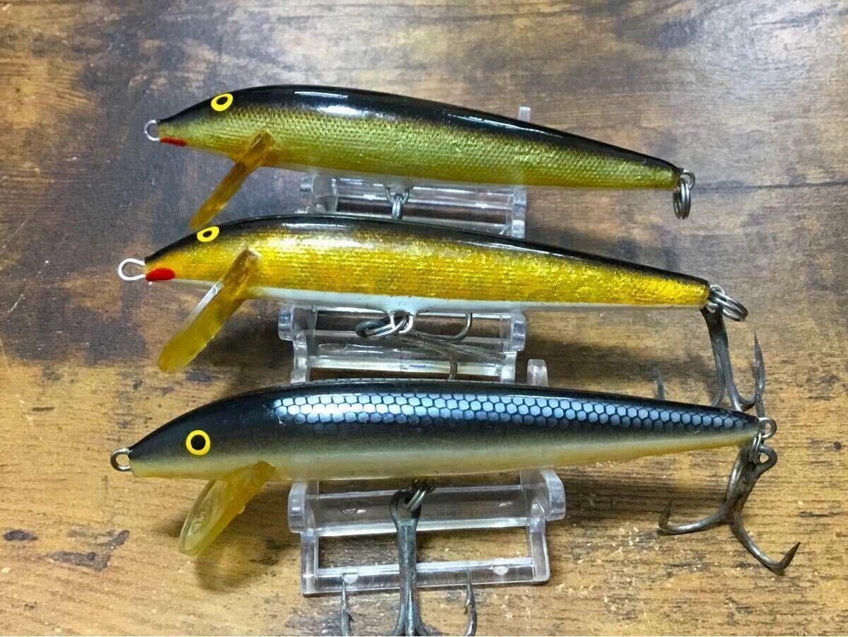 OLD/RAPALA/CD11/FINLAND/ジャパンSP・口紅・腹巻含む3点セット/オールド/ラパラ/カウントダウン/フィンランド/(ソルト/ショア)_画像1