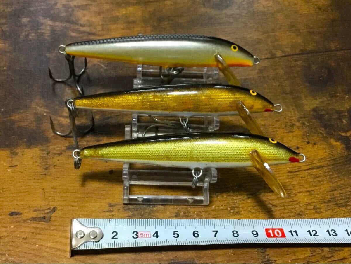 OLD/RAPALA/CD11/FINLAND/ジャパンSP・口紅・腹巻含む3点セット/オールド/ラパラ/カウントダウン/フィンランド/(ソルト/ショア)_画像4